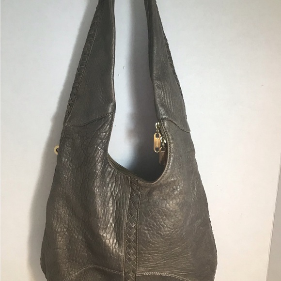 Alexis Hudson Designer Hobo  Slouch Leather Bag - Picture 3 of 8